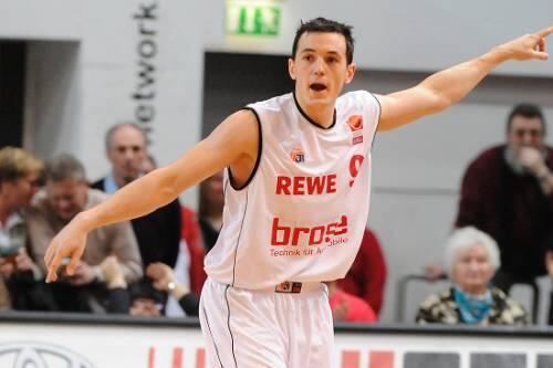 Sorgte mit Bamberg in den Playoffs für Furore &ndash; und spielt am Samstag in Nürnberg im Bauermann-Team gegen den Iran vor: Karsten Tadda.