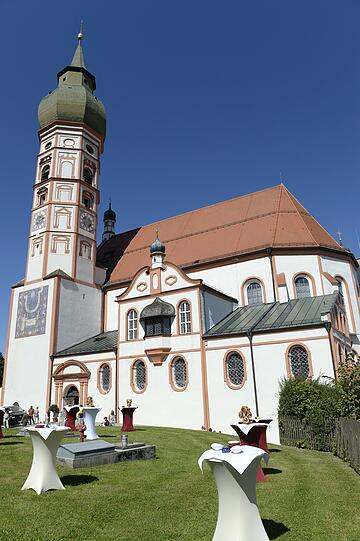 Die Wallfahrtskirche Kloster Andechs