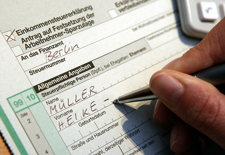 Die Steuererklärung muss bis 31.Mai abgegeben werden