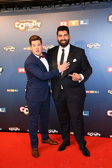 Chris Tall mit Faisal Kawusi