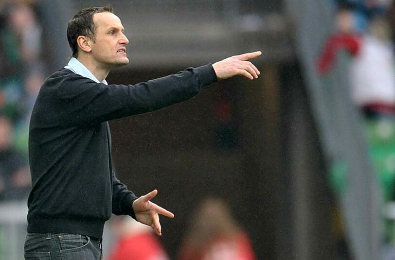 Heiko Herrlich 2010 als Trainer beim VfL Bochum.