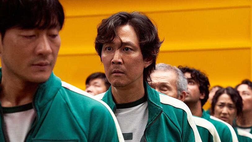 Lee Jung-jae  als Gi-hun in der ersten Staffel von "Squid Game".