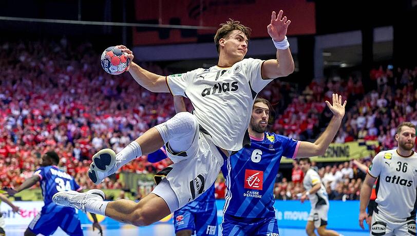 Nach einem Sieg gegen Frankreich geht es f&uuml;r die deutschen Handballer ins Halbfinale der Europameisterschaft.