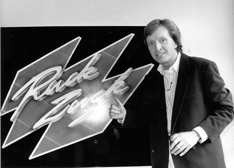 Bei der Gameshow "Ruck Zuck" mit Werner Schulze-Erdel ging es um 100.000 DM.