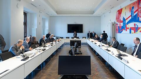 Der Untersuchungsausschusses zur Stiftung Klima- und Umweltschutz MV tagte im Schweriner Landtag.