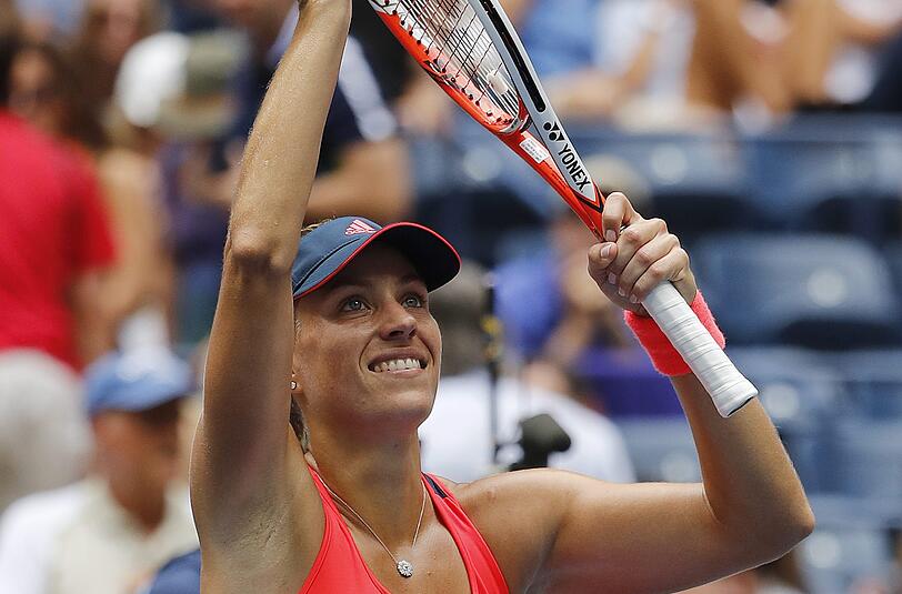 Nach ihrem Halbfinaleinzug könnte Angelique Kerber bald die Top-Position in der Weltrangliste übernehmen.
