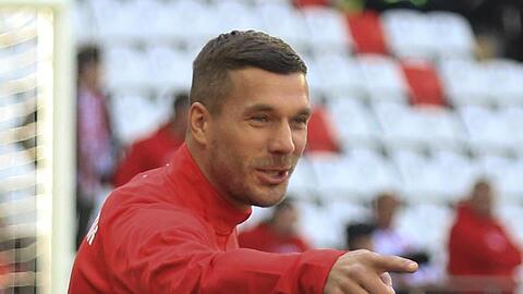 Podolski hat beim polnischen Erstligisten Gornik Zabrze einen Einjahresvertrag unterschrieben.