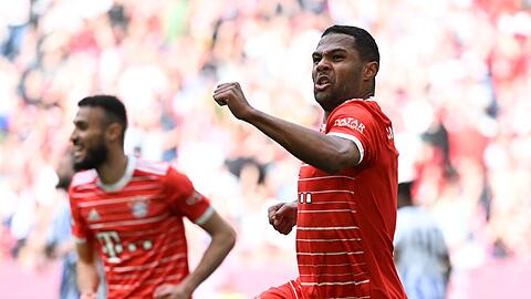 Brachte die Bayern mit einem Kopfball in Führung: Serge Gnabry.