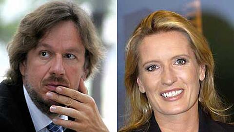 Claudia Kleinert moderiert zunächst statt Jörg Kachelmann das Wetter