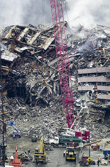 Impressionen vom 11. September 2001.