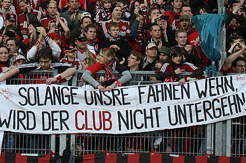 Die Fans glauben auch weiterhin an Ihren Verein