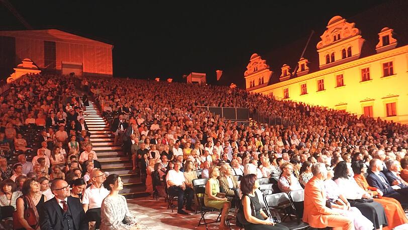Rund 3000 Zuschauer verfolgten das Konzert