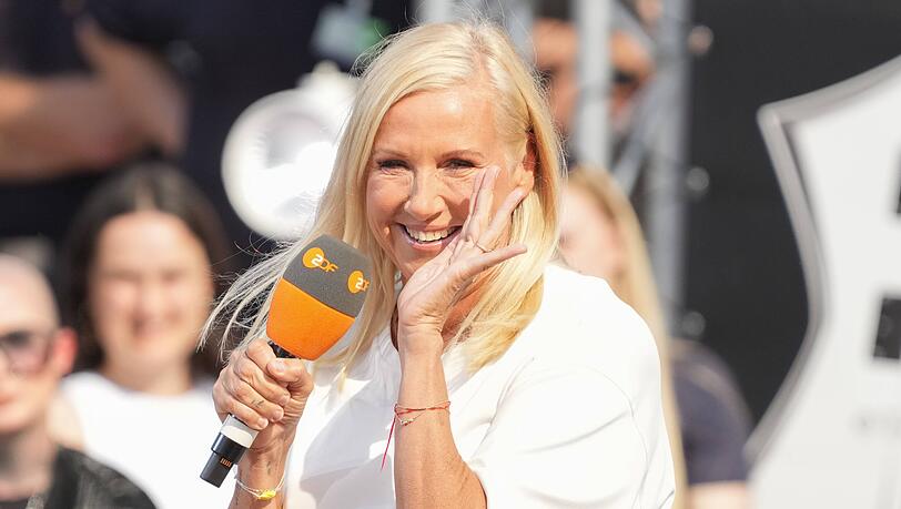 Andrea Kiewel moderiert ab dem 10. Mai wieder den "ZDF-Fernsehgarten".