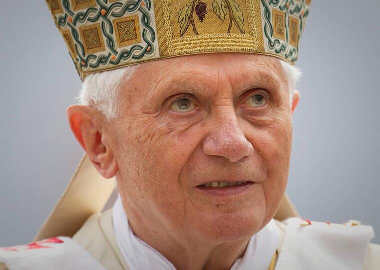 Papst Benedikt XVI. im Jahr 2011