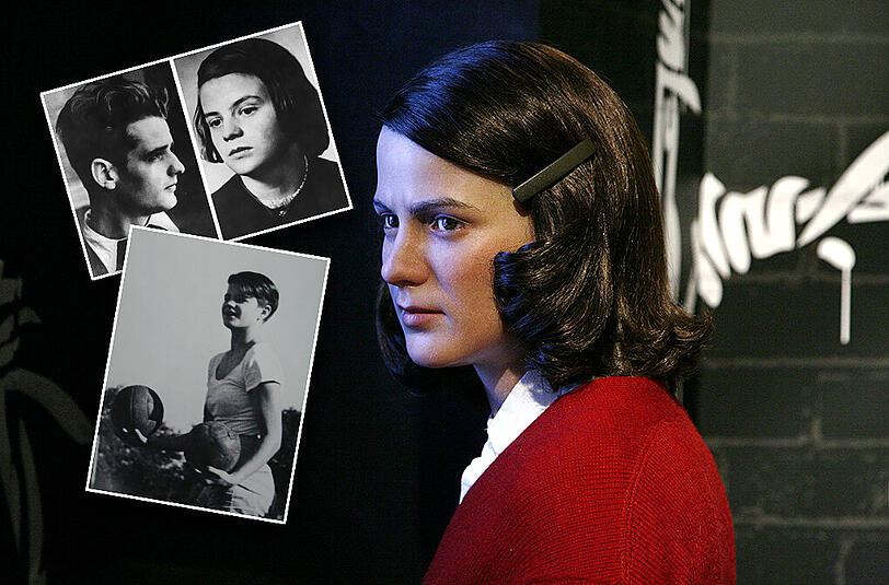"Ach Mutter, die paar Jährle noch": Sophie Scholl, hier dargestellt als Wachsfigur in Madame Tussauds Wachsfigurenkabinett in Berlin.