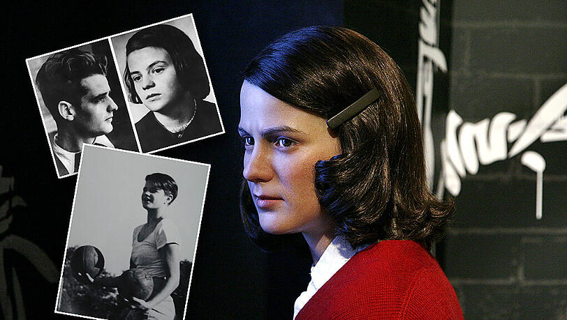"Ach Mutter, die paar Jährle noch": Sophie Scholl, hier dargestellt als Wachsfigur in Madame Tussauds Wachsfigurenkabinett in Berlin. "Ach Mutter, die paar Jährle noch": Sophie Scholl, hier dargestellt als Wachsfigur in Madame Tussauds Wachsfigurenkabinett in Berlin.