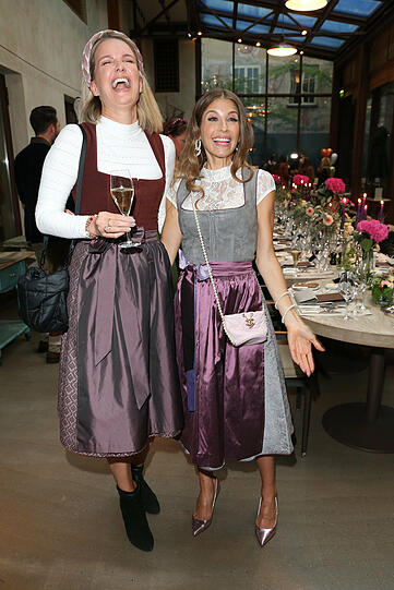 Monica Ivancan und Cathy Hummels