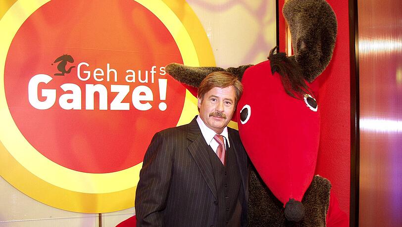 "Geh aufs Ganze!"-Moderator Jörg Dräger und der Zonk.