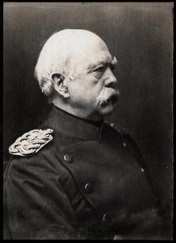 Porträt von Otto von Bismarck (1815-1898). Porträt von Otto von Bismarck (1815-1898).