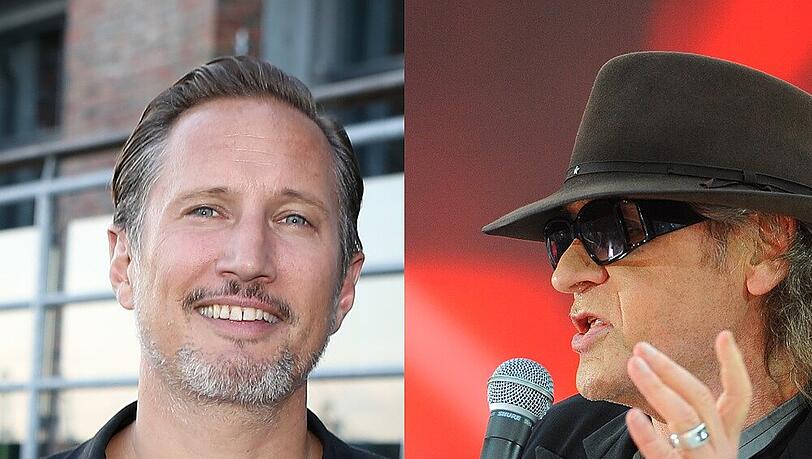 Benno Fürmann (li.) und Udo Lindenberg engagieren sich für Flüchtlinge Benno Fürmann (li.) und Udo Lindenberg engagieren sich für Flüchtlinge