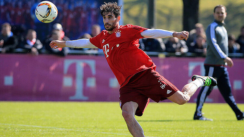 Trainiert wieder fleißig mit der Mannschaft: Javi Martínez. Trainiert wieder fleißig mit der Mannschaft: Javi Martínez.
