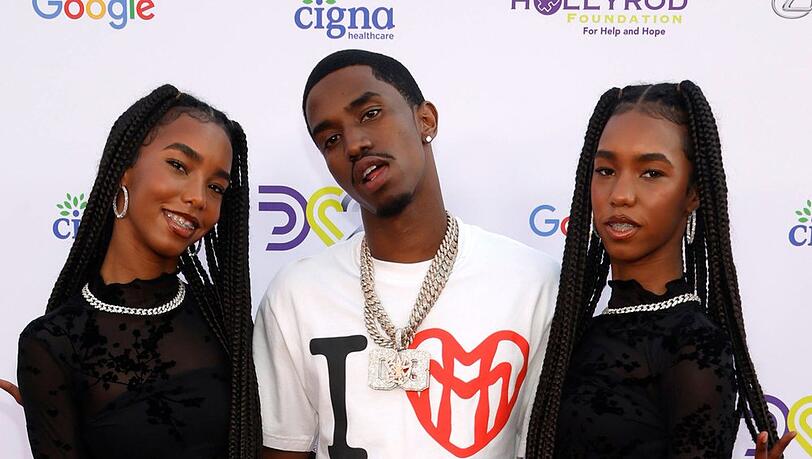 Die drei gemeinsamen Kinder von Sean "Diddy" Combs und Kim Porter: Christian und die Zwillinge Jessie und D'Lila Combs.