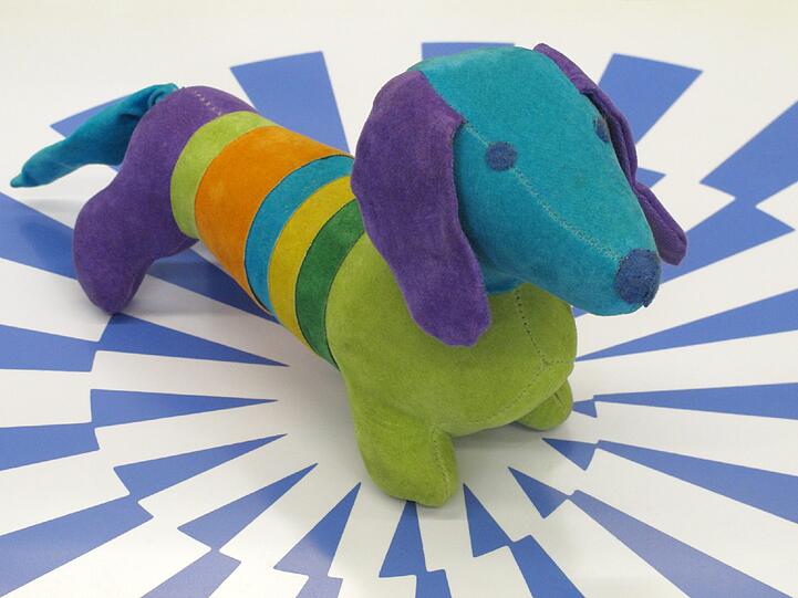 Dackel Waldi: Das berühmte Olympia-Maskottchen von Otl Aicher.