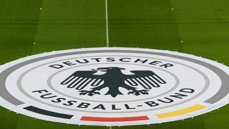 Das Logo des DFB. Foto: Hendrik Schmidt/dpa/Symbolbild Das Logo des DFB. Foto: Hendrik Schmidt/dpa/Symbolbild