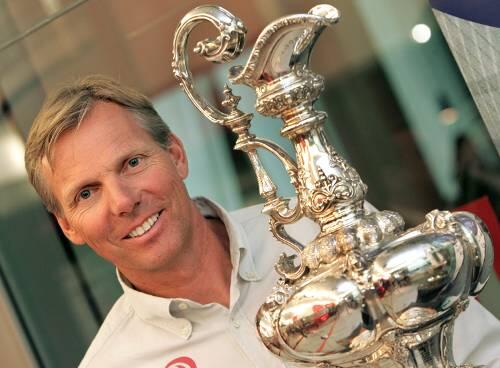 Hätte auch gerne mit einem deutschen Team den America's Cup gewonnen, doch daraus wird nichts: Jochen Schümann.