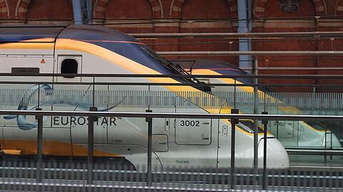 Ein Eurostar am Londoner St. Pancras-Bahnhof. Noch ist allein die Buchung der Tickets ein Theater.