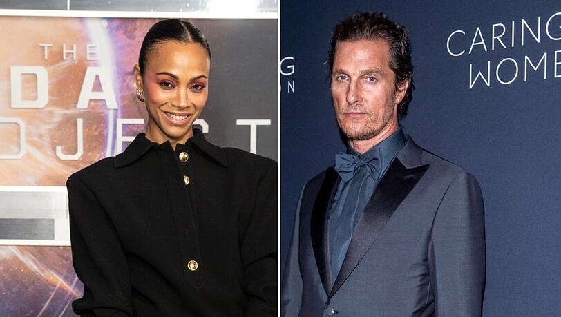 Matthew McConaughey und Zoe Salda&ntilde;a sollen bald gemeinsam f&uuml;r eine Rom-Com vor der Kamera stehen.