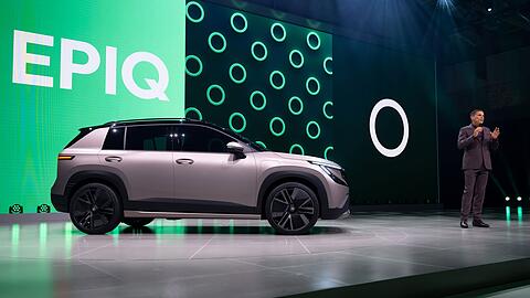 Der kommende Elektro-SUV Skoda Epiq soll das untere Preissegment bedienen.