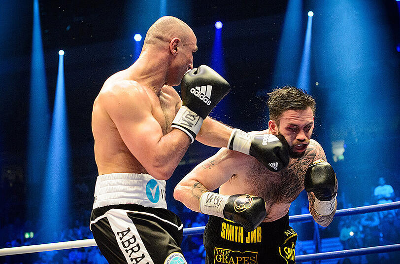 Er setzte die präziseren Treffer: WBO-Weltmeister Arthur Abraham (l)