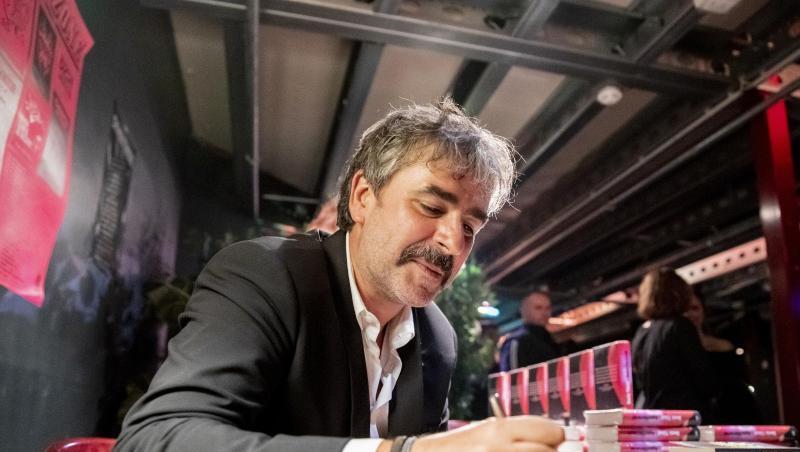 Deniz Yücel stellt sein Buch "Agentterrorist" in Berlin vor. Deniz Yücel stellt sein Buch "Agentterrorist" in Berlin vor.