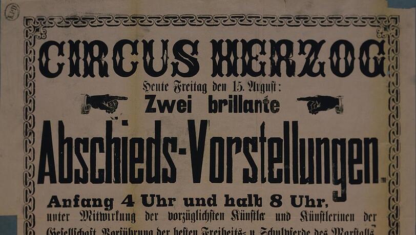 15. August 1879: Der letzte Zirkus-Auftritt vom Steyrer Hans.