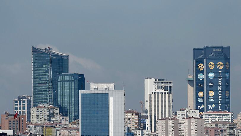 Blick auf das Bankenviertel von Istanbul. Foto: Sedat Suna Blick auf das Bankenviertel von Istanbul. Foto: Sedat Suna