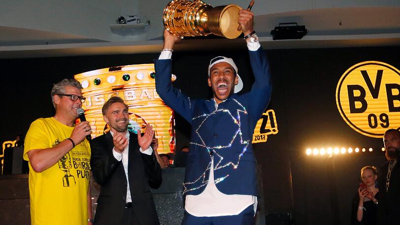 Herzlichen Glückwünsch, Pierre-Emerick Aubameyang und dem BVB!