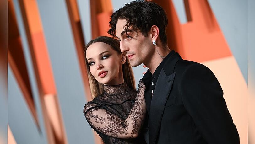 Dove Cameron und Damiano David sind seit zwei Jahren ein Paar. Dove Cameron und Damiano David sind seit zwei Jahren ein Paar.