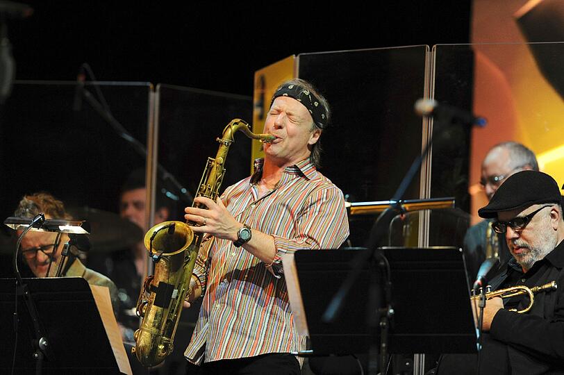 John Helliwell (Supertramp), Saxophonist Bill Evans, Jazztrompeter Randy Brecker