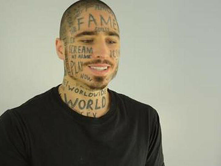 Vin Los will durch seine Tattoos berühmt werden