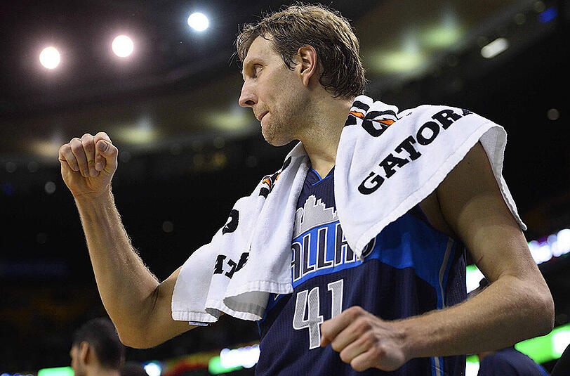Dirk Nowitzki feierte mit den Dallas Mavericks den sechsten Sieg in Serie.