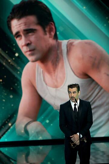 Der Hollywoodstar mit irischen Wurzeln Colin Farrell wird in der Kategorie "Bester Schauspieler International" ausgezeichnet.