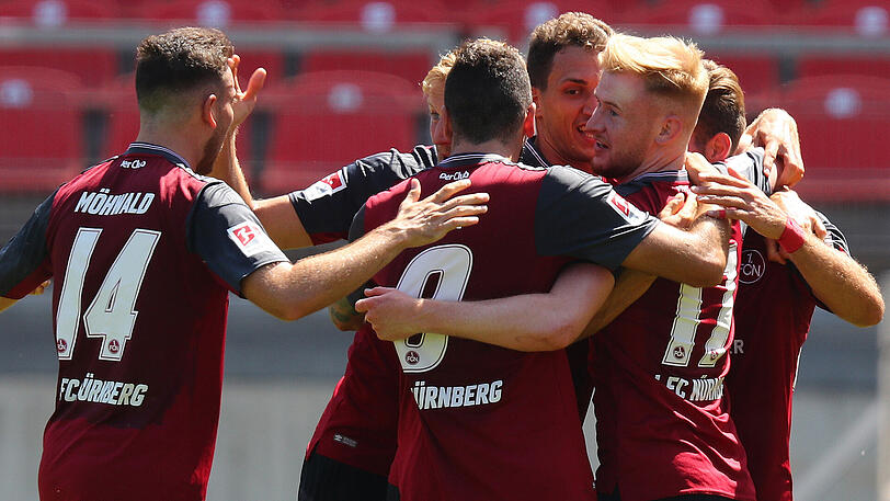 Auf zu neuen Ufern? Die Profis des 1. FC Nürnberg.
