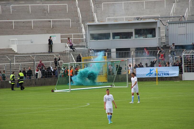 Weitere Bilder vom Amateurderby aus dem Grünwalder Stadion.
