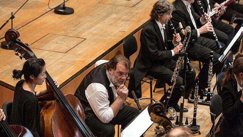 Die konzertante Aufführung von Verdis "Falstaff" im Gasteig. Die konzertante Aufführung von Verdis "Falstaff" im Gasteig.