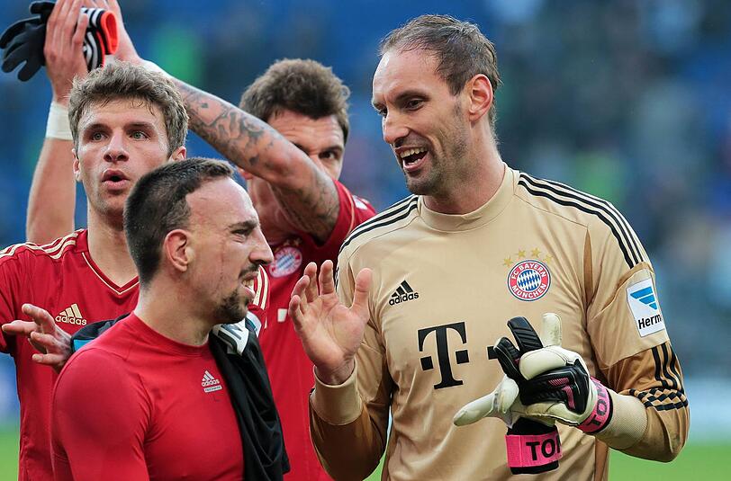 Ordentliches Bundesliga-Debüt für den FC Bayern: Torwart Tom Starke (r.) hielt seinen Kasten gegen seinen Ex-Klub 1899 Hoffenheim sauber.
