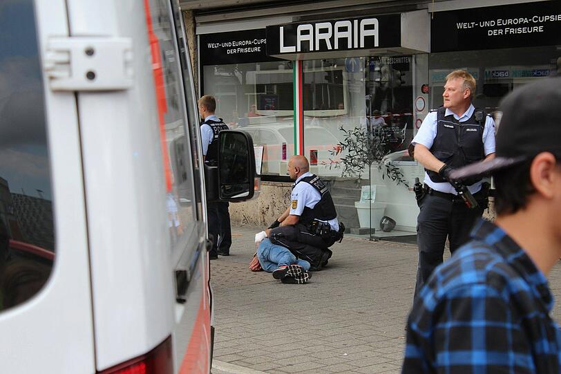 Die Bluttat ereignete sich in der Reutlinger Innenstadt.