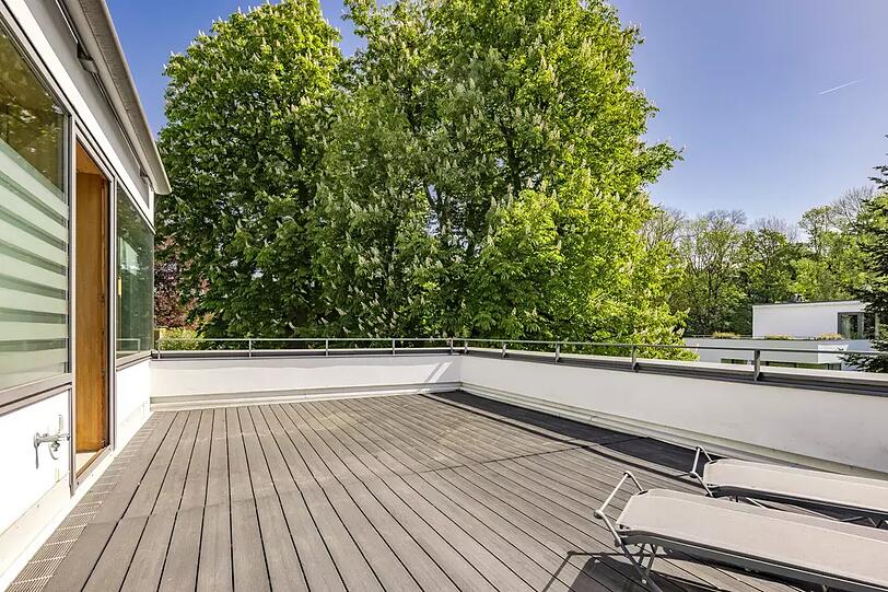 Dachterrasse.