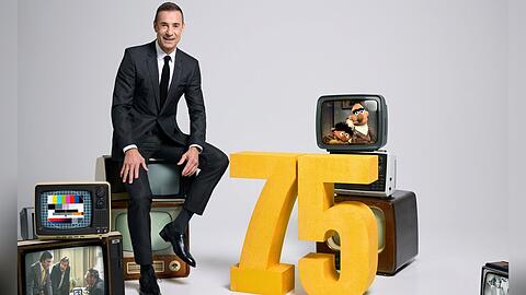 Kai Pflaume präsentiert "75 Jahre ARD - Die große Jubiläumsshow".