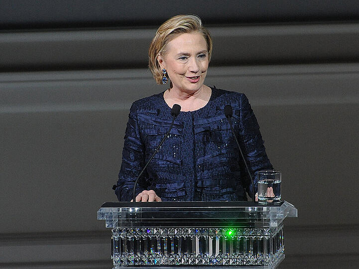 Hillary Clinton ist am Sonntag zu Gast bei Günther Jauch